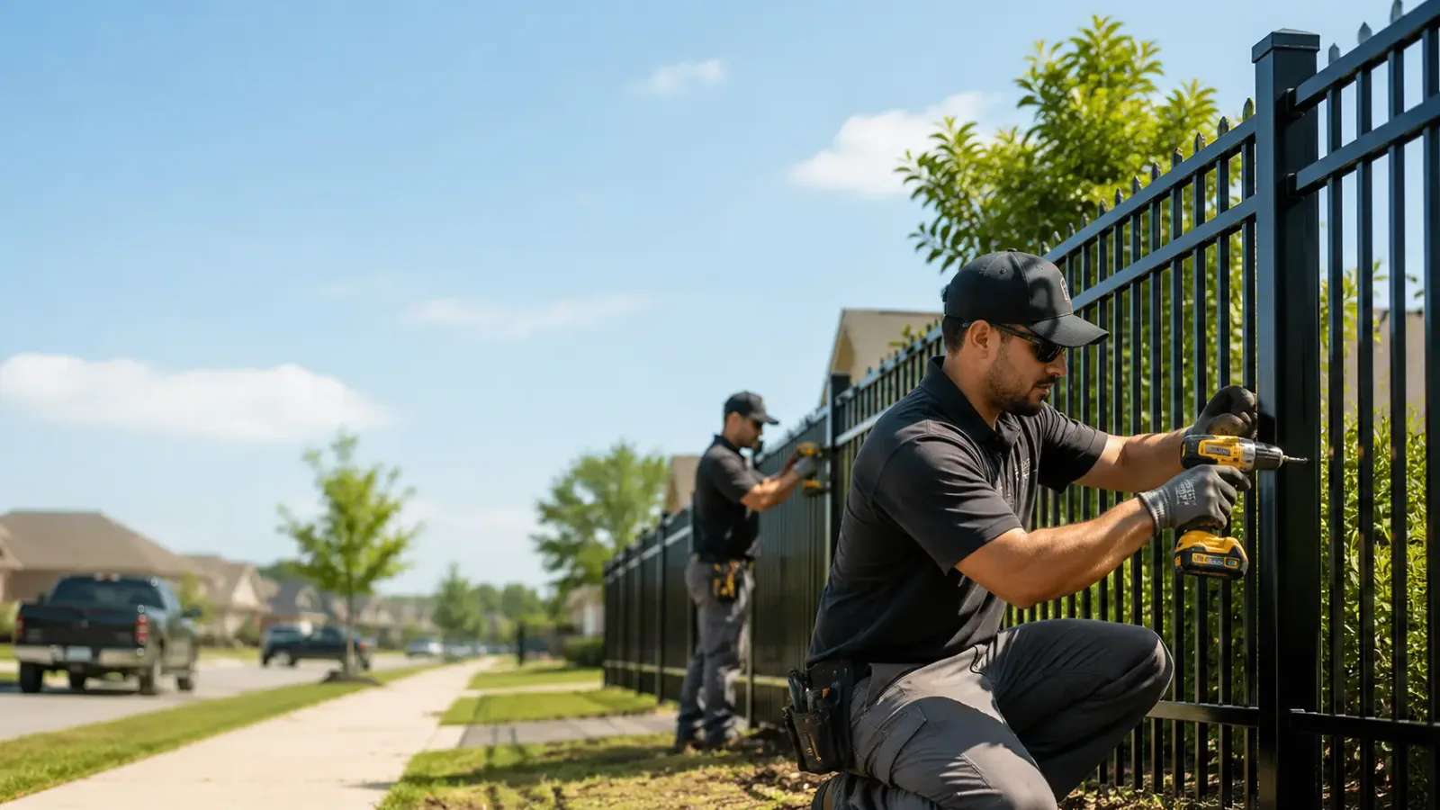 Metal Fence Installation in Grant, NE